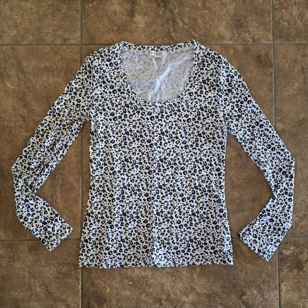 White Neon Leopard | ZENANA OUTFITTERS | Long Sleeve
